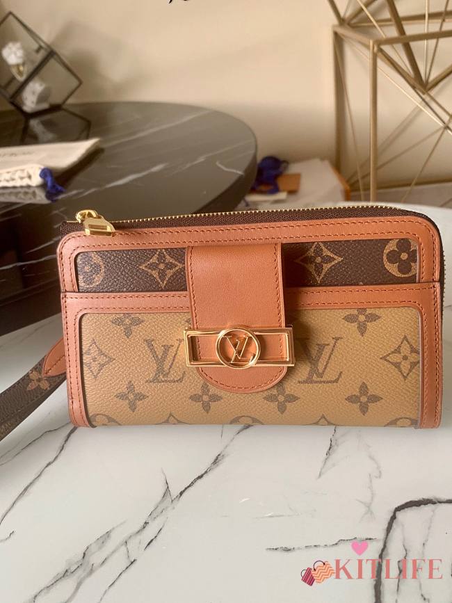 Forubags Louis Vuitton ZIPPY DAUPHINE Wallet - M69162 – 19.5x11.5x2.cm - 1