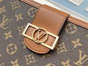 Forubags Louis Vuitton Pochette Dauphine Monogram Reverse Canvas Old Flower - M69184 – 27.0 x 20.5 x 7.0 cm - 6