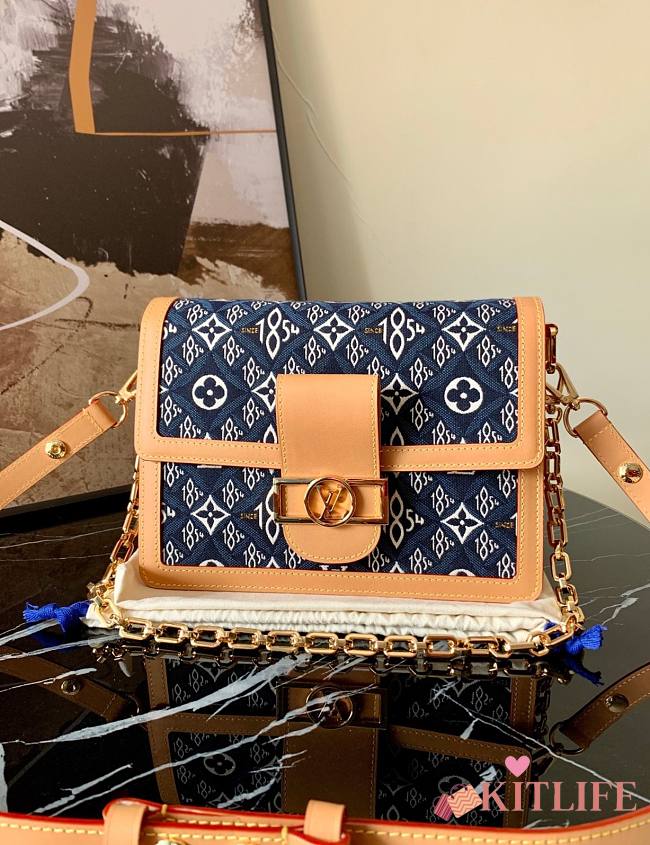 Forubags Louis Vuitton Dauphine Retro 1854 Series Trumpet - M57172 – 20x9.5x15cm - 1