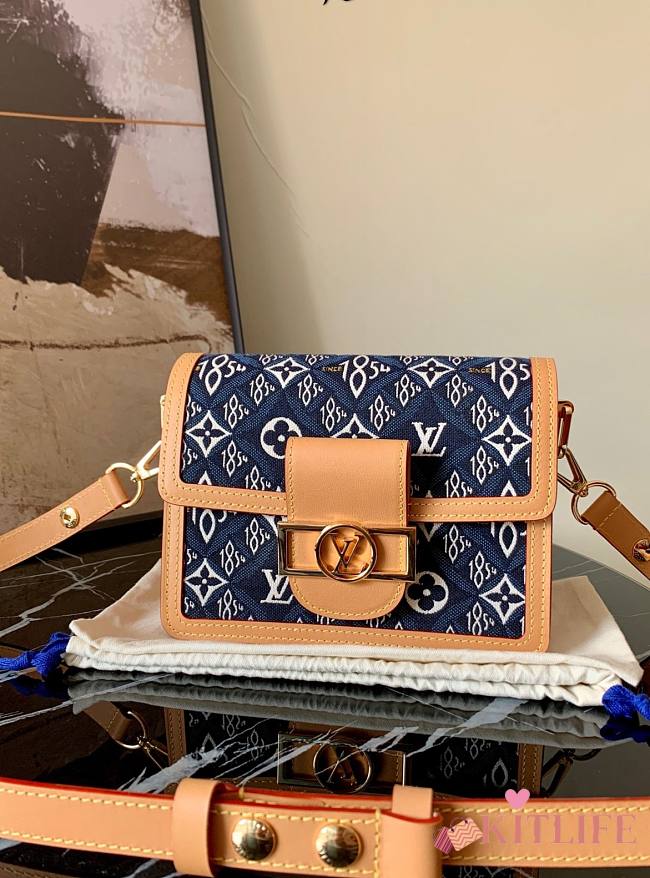 Forubags Louis Vuitton Dauphine Retro 1854 Series Large - M57211 – 25*10.5*17cm - 1
