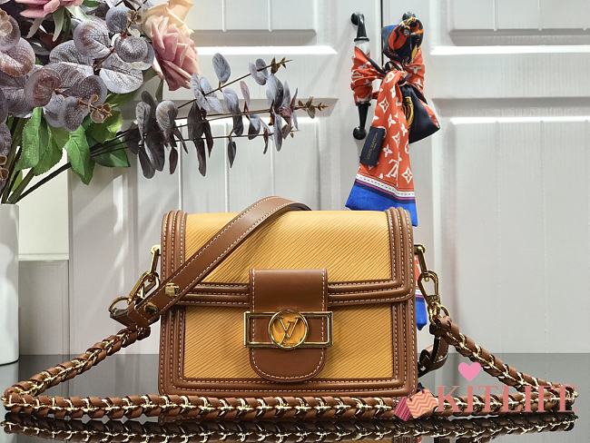 Forubags Louis Vuitton Dauphine MM Epi Leather Yellow - M55964 – 20 x 15 x 9 cm - 1