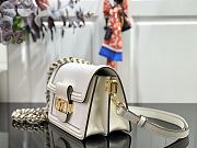 Forubags Louis Vuitton Dauphine MM Epi Leather White - M55964 – 20 x 15 x 9 cm - 5