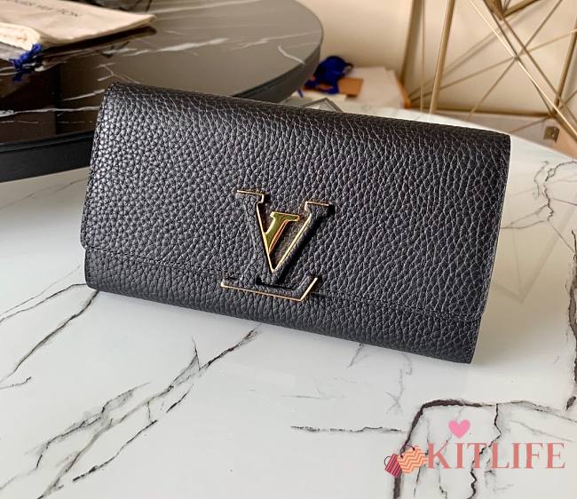 Forubags Louis Vuitton Taurillon Leather Black – M61248 – 20 x 11 cm - 1