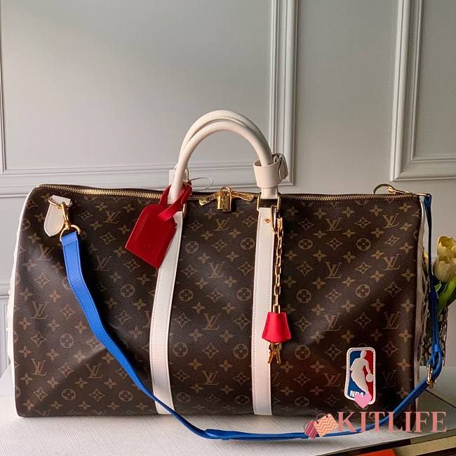 Forubags Louis Vuitton LVXNBA Basketball Keepall Bag Monogram  – M45587  – 55 x 27 x 20 cm - 1