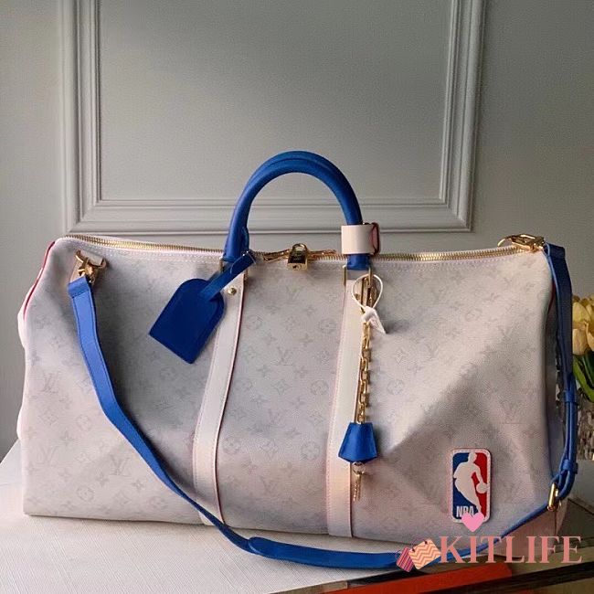 Forubags Louis Vuitton LVXNBA Basketball Keepall Antartica Bag  – M45586  – 55 x 27 x 20 cm - 1