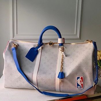 Forubags Louis Vuitton LVXNBA Basketball Keepall Antartica Bag  – M45586  – 55 x 27 x 20 cm