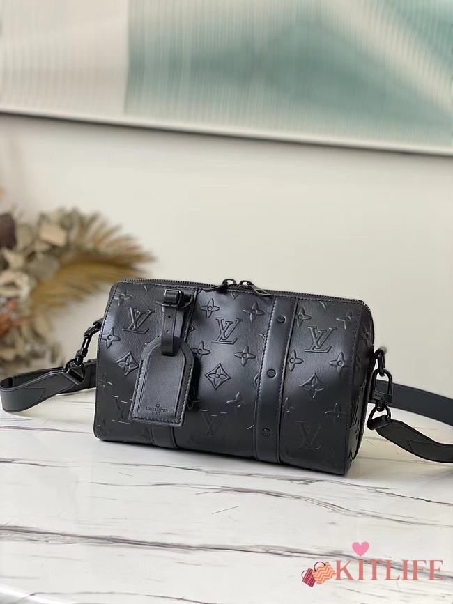 Forubags Louis Vuitton City Keepall Black – M57955 – 27 x 17 x 13 cm - 1