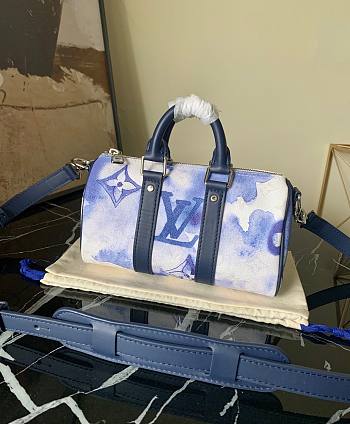 Forubags Louis Vuitton Keepall XS Monogram Watercolor Blue – M45761  – 21 x 12 x 9 cm