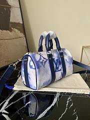 Forubags Louis Vuitton Keepall XS Monogram Watercolor Blue – M45761  – 21 x 12 x 9 cm - 3