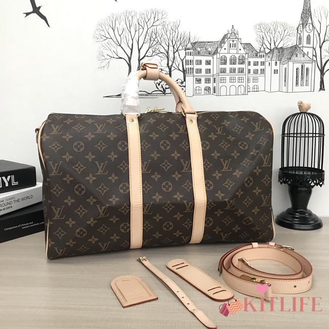 Forubags Louis Vuitton Keepall Bandoulière Monogram – M41418  – 45 x 27 x 20cm - 1