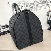 Forubags Louis Vuitton Keepall Bandoulière 55 Damier – N41414  – 55 x 31 x 24cm - 6