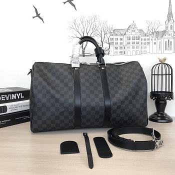 Forubags Louis Vuitton Keepall Bandoulière Damier – N41418  – 45 x 27 x 20cm