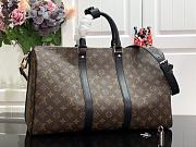 Forubags Louis Vuitton Keepall Bandoulière Monogram Macassar – M56711  – 45 x 27 x 20cm - 5