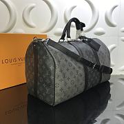 Forubags Louis Vuitton Keepall 50 Travel Dark/Light Monogram Bag – M45392  – 50 x 29 x 23 cm - 3