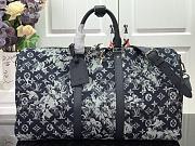 Forubags Louis Vuitton Keepall Bandoulière 50 Travel Monogram Tapestry Bag – M57285 – 50 x 29 x 23 cm - 1