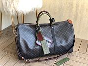 Forubags Louis Vuitton Keepall Bandoulière 50 Travel Monogram Dark Bag – M56856 – 50 x 29 x 23 cm - 1