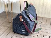 Forubags Louis Vuitton Keepall Bandoulière 50 Travel Monogram Dark Bag – M56856 – 50 x 29 x 23 cm - 6