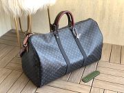Forubags Louis Vuitton Keepall Bandoulière 50 Travel Monogram Dark Bag – M56856 – 50 x 29 x 23 cm - 4