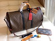 Forubags Louis Vuitton Keepall Bandoulière 50 Travel Monogram Bag – M56855 – 50 x 29 x 23 cm - 1