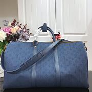 Forubags Louis Vuitton Keepall 50 Travel Blue Bag – M44645 – 50x29x23 cm - 2