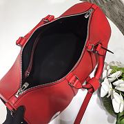 Forubags Louis Vuitton Keepall Travel Blue Supreme Red Bag – M53419 – 45x27x20cm - 3