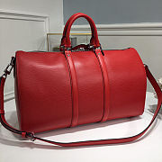 Forubags Louis Vuitton Keepall Travel Blue Supreme Red Bag – M53419 – 45x27x20cm - 6