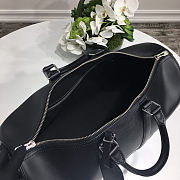 Forubags Louis Vuitton Keepall Travel Blue Supreme Black Bag – M53419 – 45x27x20cm - 5