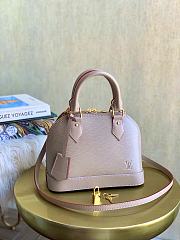 Forubags Louis Vuitton Alma BB Epi Leather Pink Bag – M57028 – 23.5x17.5x11.5cm - 1