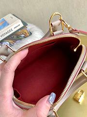 Forubags Louis Vuitton Alma BB Epi Leather Pink Bag – M57028 – 23.5x17.5x11.5cm - 5