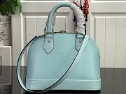 Forubags Louis Vuitton Alma BB Classic Water Ripple Blue Bag – M40302- 25x19x11 cm - 3