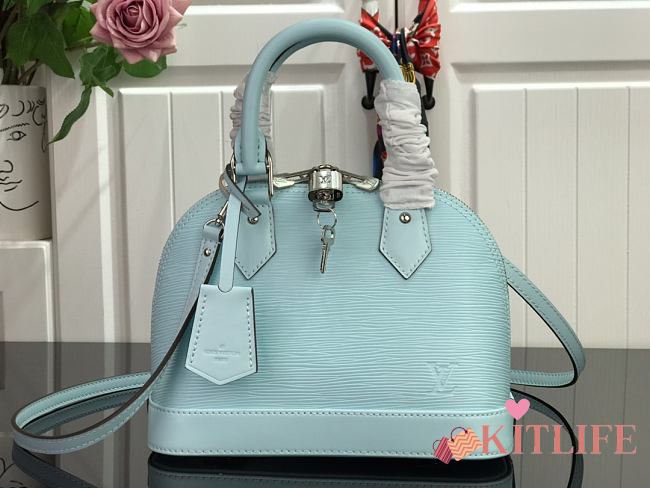 Forubags Louis Vuitton Alma BB Classic Water Ripple Blue Bag – M40302- 25x19x11 cm - 1