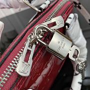 Forubags Louis Vuitton Alma BB Classic Monogram Red Bag – M90447- 23.5x 17.5x 11.5 - 5