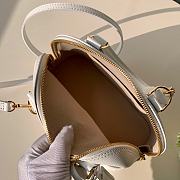 Forubags Louis Vuitton Alma BB Epi Leather White Bag – M52885- 25x17.5x11.5cm - 5