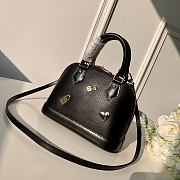 Forubags Louis Vuitton Alma BB Epi Leather Black Bag – M52884- 25x17.5x11.5cm - 5