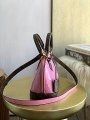 Forubags Louis Vuitton Alma BB Monogram Vernis Leather Pink Bag – M90583 - 23.5 x 17.5 x 11.5 cm - 6