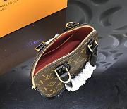 Forubags Louis Vuitton Alma BB in 1993 Monogram Canvas Bag – M53152 - 23.5 x 17.5 x 11.5 cm - 6