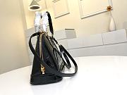 Forubags Louis Vuitton Alma BB Monogram Vernis Leather Black – M50418 - 25 x 19 x 11 cm - 3