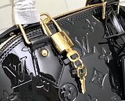 Forubags Louis Vuitton Alma BB Monogram Vernis Leather Black – M50418 - 25 x 19 x 11 cm - 6