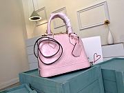 Forubags Louis Vuitton Alma BB Monogram Vernis Leather Rose Ballerine Pink – M50415 - 25 x 19 x 11 cm - 1