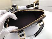 Forubags Louis Vuitton Alma BB Monogram Vernis Leather Dark Coffee – M91606 - 25 x 19 x 11 cm - 2