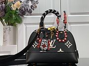 Forubags Louis Vuitton Crafty Alma PM Mini Black – M44829 - 28 x 18 x 12 cm - 1