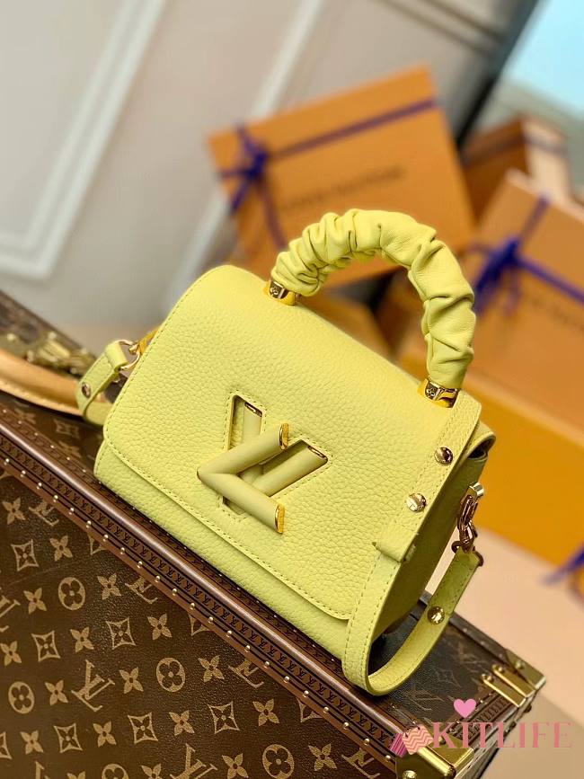 Forubags Louis Vuitton Twist PM Small Yellow – M58571 - 18 x 13 x 8 cm - 1