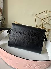 Forubags Louis Vuitton Twist Woven Buckle Medium Black – M57666 - 23 x 17 x 9.5 cm - 2