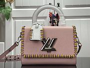 Forubags Louis Vuitton Twist Woven Epi Leather Medium Pink – M50280- 23 x 17 x 9.5 cm - 1