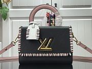 Forubags Louis Vuitton Twist Woven Epi Leather Medium Black – M50280- 23 x 17 x 9.5 cm - 1