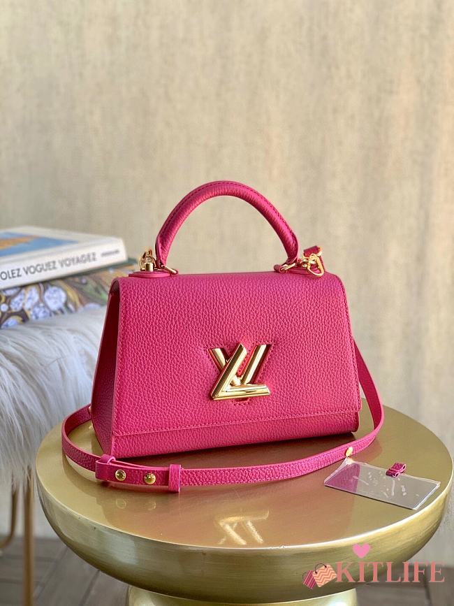 Forubags Louis Vuitton Twist One Handle Pink – M57096  - 25 x 17 x 11cm - 1