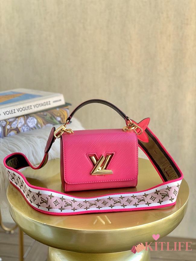 Forubags Louis Vuitton Twist Mini Epi Leather Rose Pink – M57063 - 15.5 x 12.5 x 7cm - 1