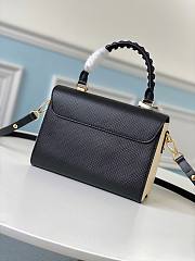 Forubags Louis Vuitton Crafty Twist MM Creamy Black – M56780 - 23x 17x 9.5cm - 3