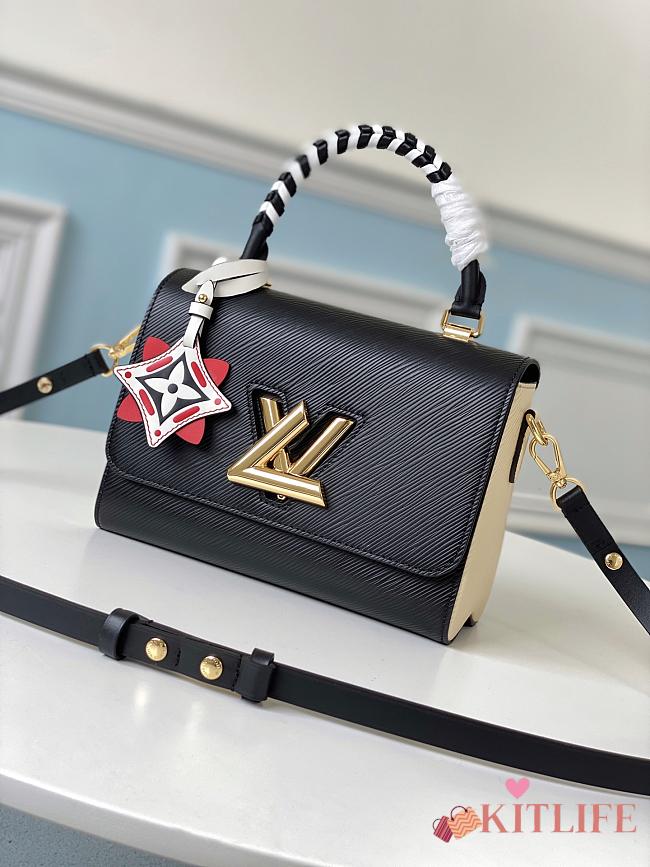 Forubags Louis Vuitton Crafty Twist MM Creamy Black – M56780 - 23x 17x 9.5cm - 1