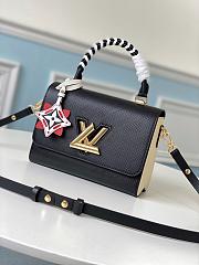 Forubags Louis Vuitton Crafty Twist MM Creamy Black – M56780 - 23x 17x 9.5cm - 1